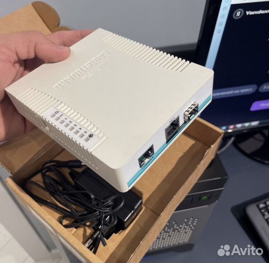 Коммутатор оптический Mikrotik CRS-106-1C-5S