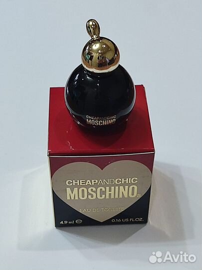 Духи moschino cheap and chic. Миниатюра4,9мл
