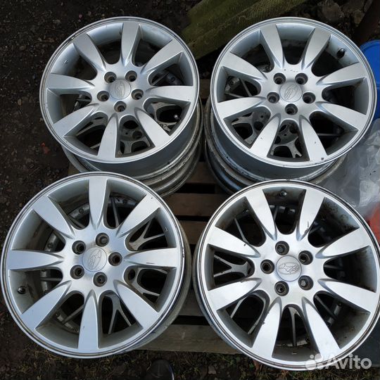 Оригинальные диски на subaru forester sg