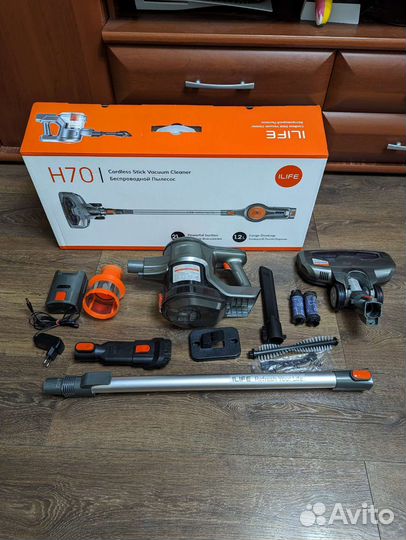 Пылесос беспроводной Ilife h70