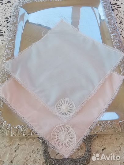 Винтаж носовые платки