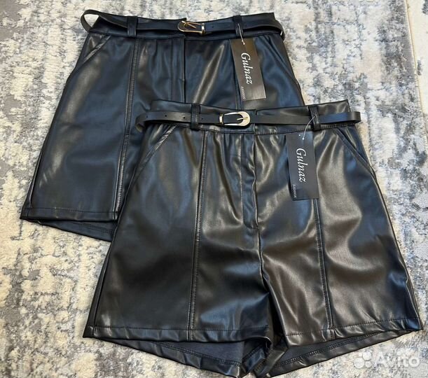 Шорты женские Эко кожа