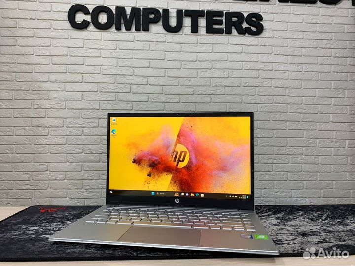 Бизнес Ультрабук HP i5 1135G7+8gb+ssd500+MX450