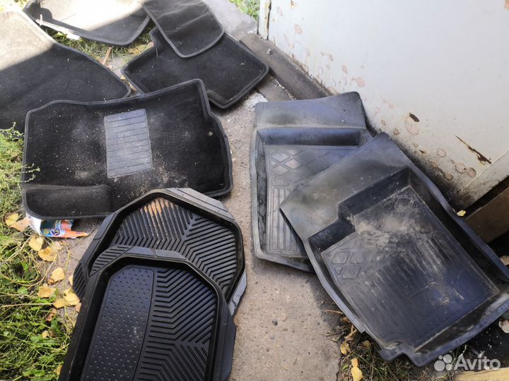 3 д. Коврики на ланцер 10.текстиль