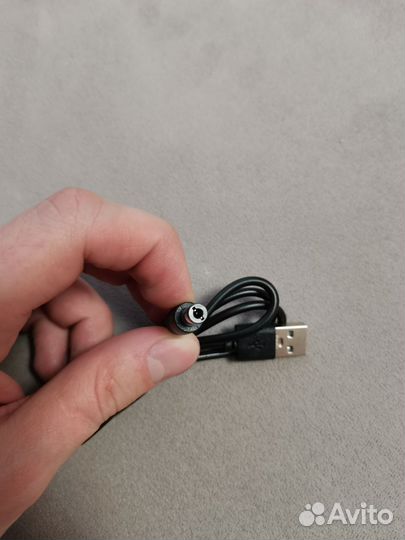 Кабель питания usb 2.0 - dc 5.5x2.1 мм. 0.75м