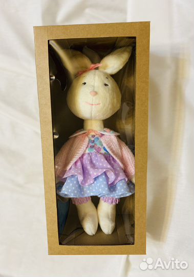 Текстильная игрушка кот Абрикос