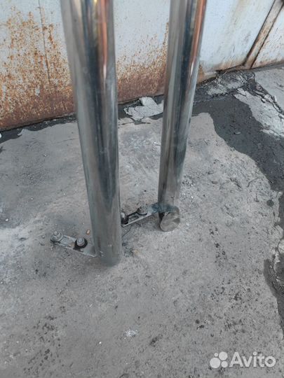 Подножки пороги на Volkswagen Touareg