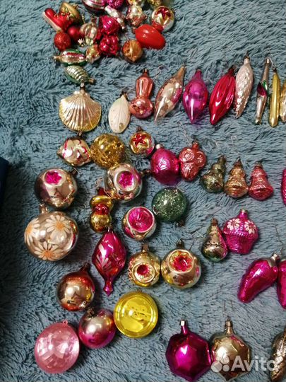 Елочные игрушки СССР