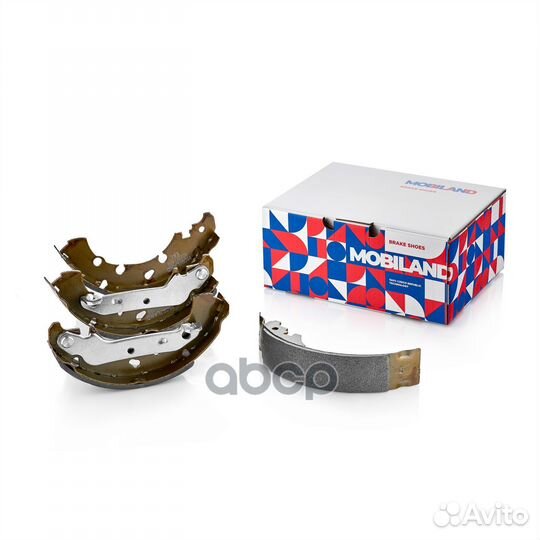 Колодки тормозные барабанные (4 шт.) для а/м FO