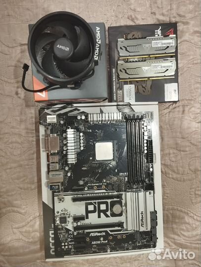 Ryzen 7 2700 + кулер