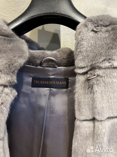 Шуба из искусственного меха Trussardi