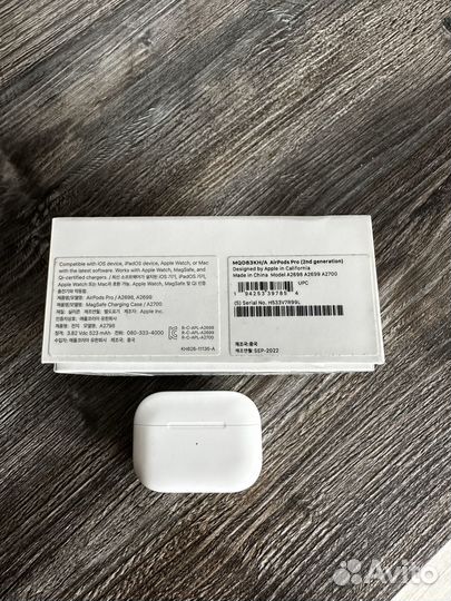 Apple AirPods Pro (2-го поколения, 2022)