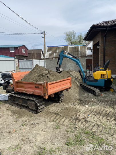 Услуги мини экскаватора(аренда)
