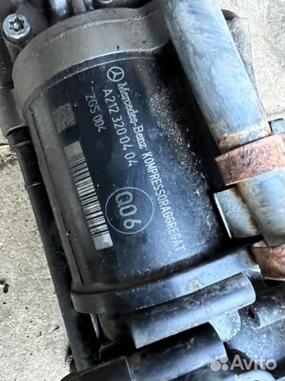 Компрессор пневмо Mercedes w212 w218