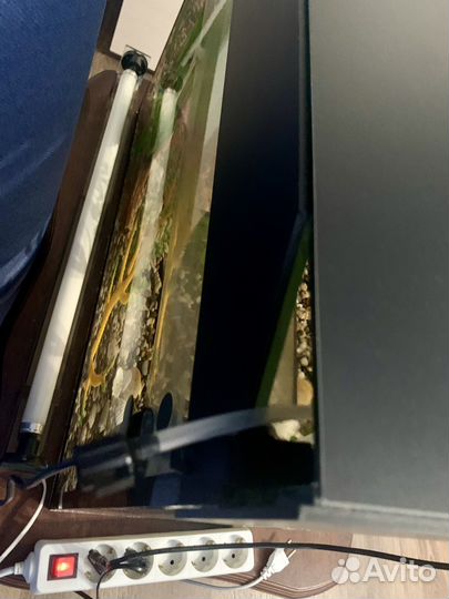 Аквариум 100л с крышкой