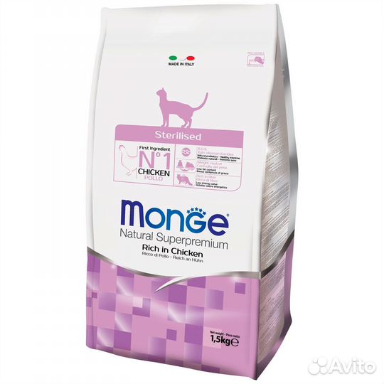 Monge Cat Sterilised 1,5 кг