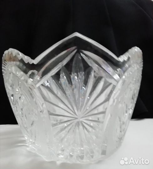 Хрустальная Ваза для фруктов и др