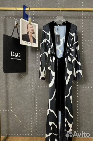 Платье халат D&G