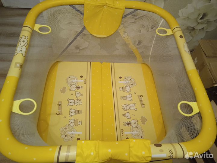 Большой детский манеж бу