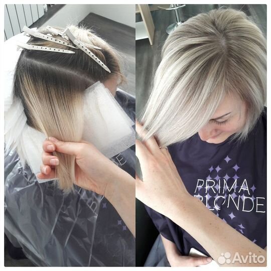 Окрашивание волос