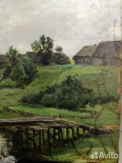 Картина масло, холст СССР 