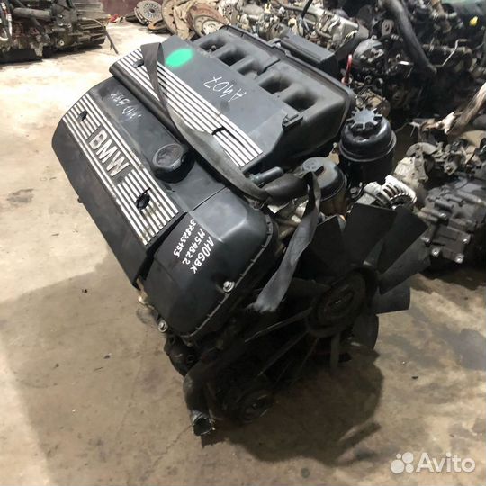 Двигатель M54B22 BMW E46 E39 E60 2.2i Установка