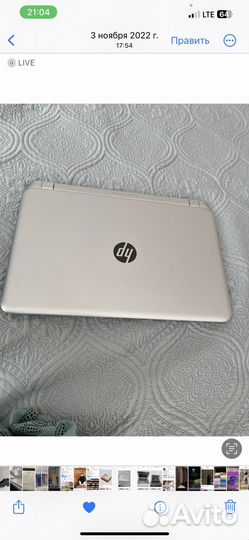 Ноутбук HP pavilion 15-p061sr