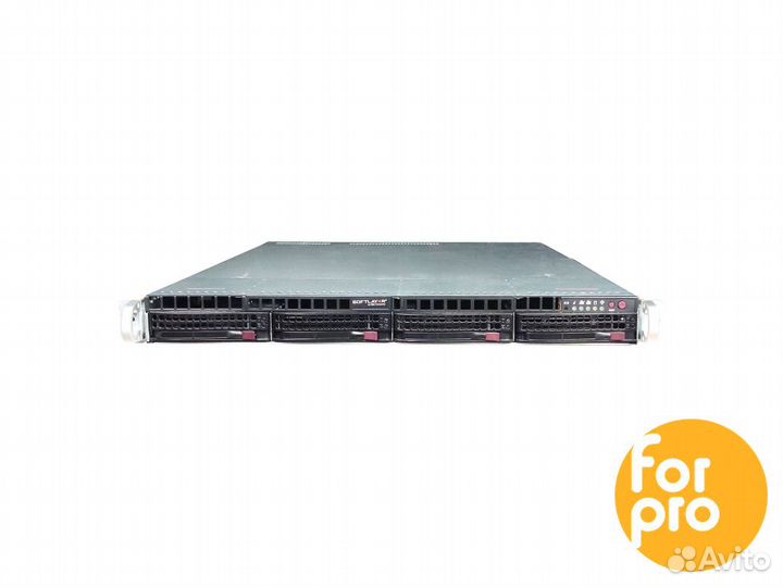 Сервер Supermicro 6018U 4LFF 2xE5-2667v3 320GB