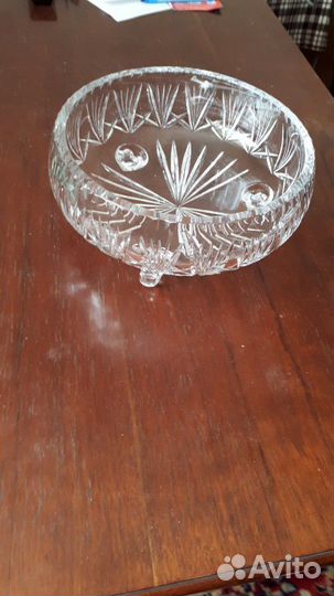 Хрустальная ваза