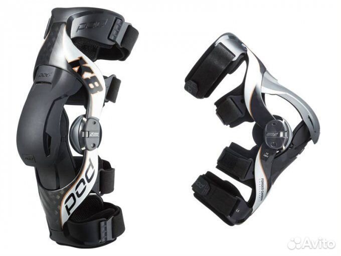 Наколенники POD K8 2.0 Карбон/Серебро XL