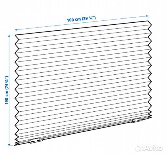 Жалюзи Шоттис (темно-серые) Икеа