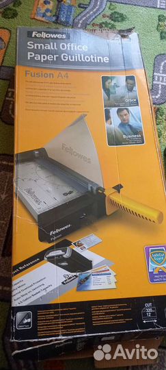 Сабельный резак для бумаги Fellowes Fusion A4