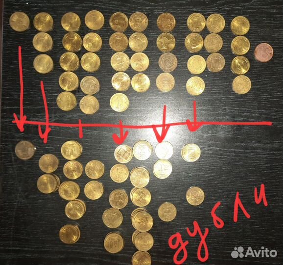 Коллекция юбилейных монет РФ и + чуток СССР