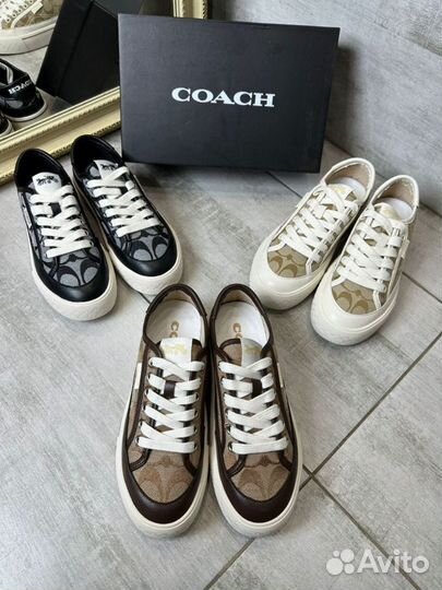 Кеды Coach арт лх48