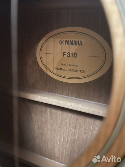 Гитара yamaha f 310 оригинал
