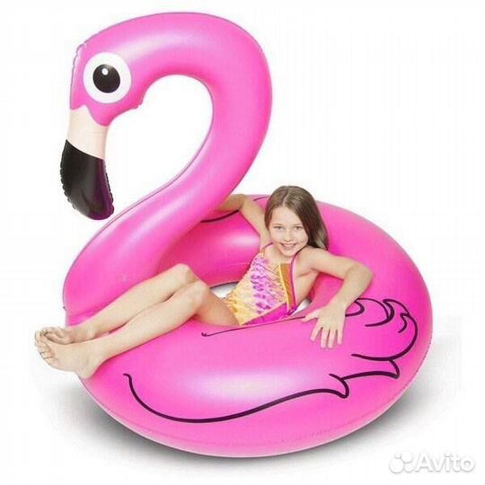 Круг надувной для плавания Фламинго 80, 90, 120 см