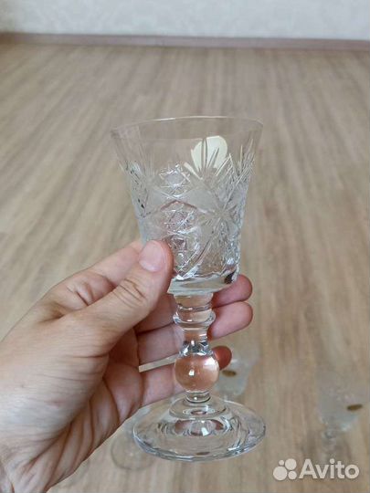 Хрустальные фужеры бокалы