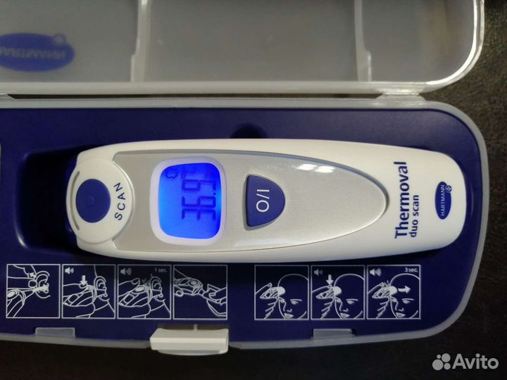 Инфракрасный электронный термометр hartmann Therm