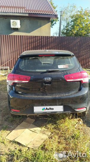 Kia Rio 1.6 МТ, 2017, битый, 115 000 км