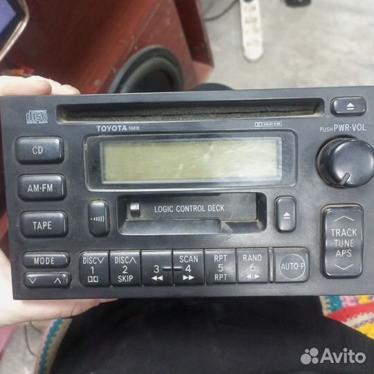 Магнитола японская на тоëту оригинальная