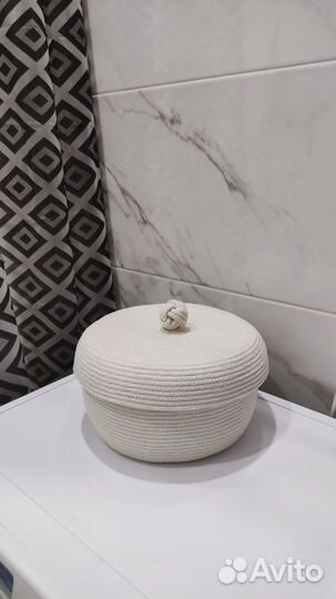 Корзины х/б для хранения и белья