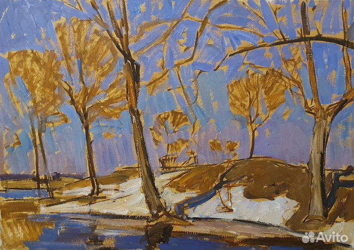 Картина маслом Мокров Николай, 49*70см