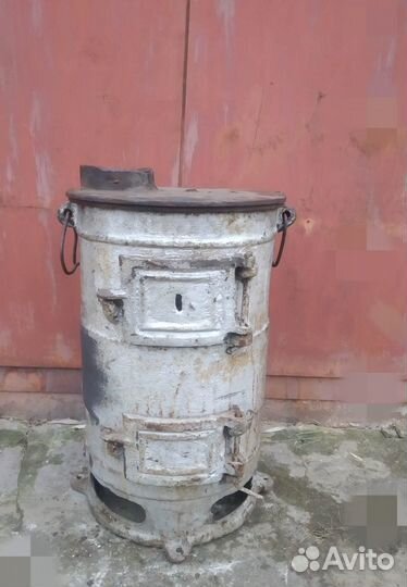 Печка буржуйка чугун Армавирская Каганович