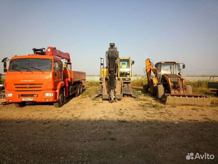 Управление эксковатором, манипулятором, самосвал