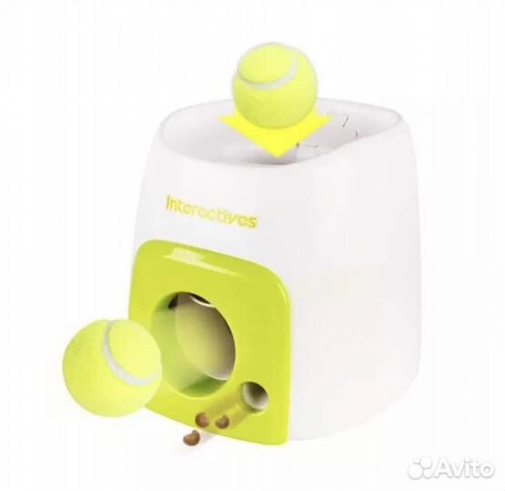 Интерактивная игрушка кормушка для собак 2 в 1