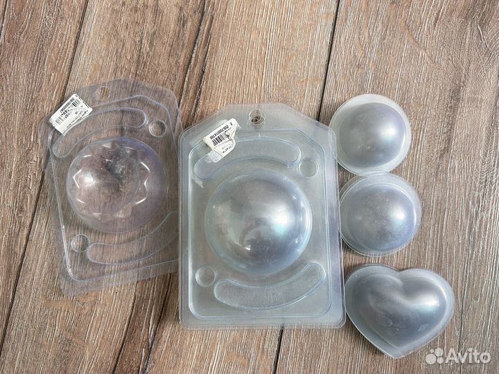 Формочки для бомбочек для ванн и мыла