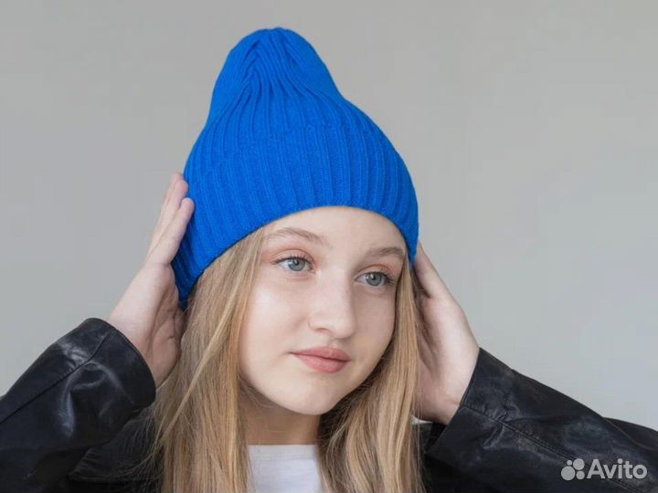 Шапка бини женский