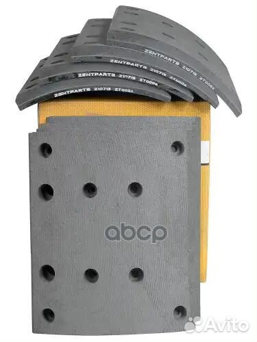 Накладки тормозные 1-рем 19496 18.3 (410x223)(С