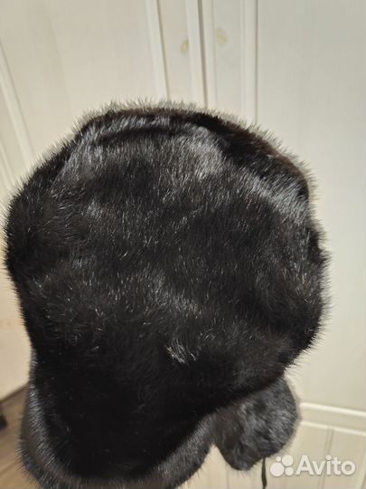 Норковая шапка мужская