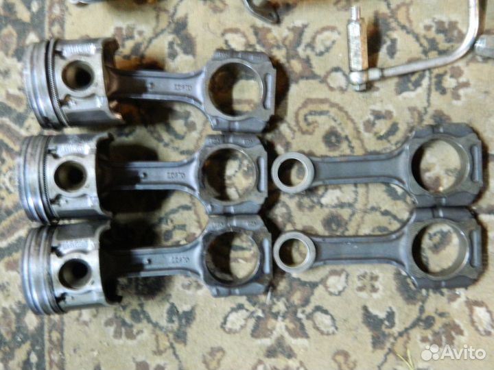 Двигатель D20 Ssang Yong kyron по запчастям